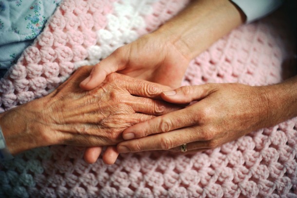 Holding Hands with Elderly Patient from Alex Schadenberg Blog