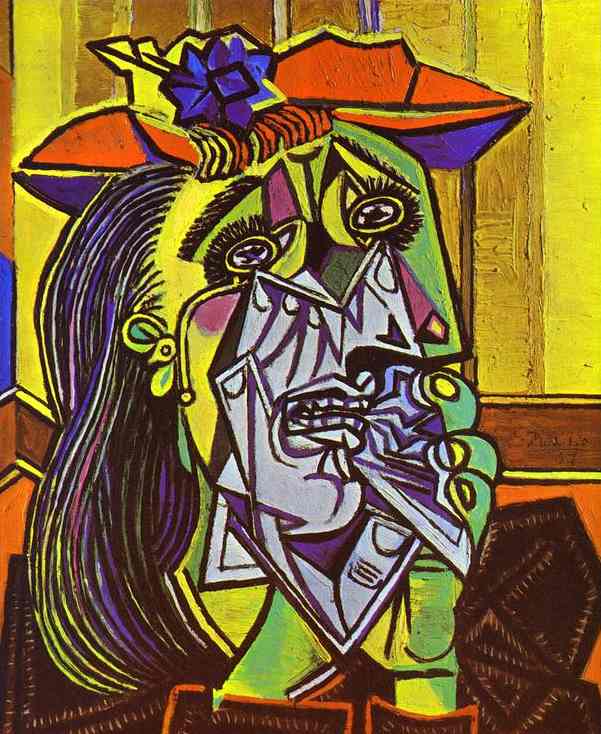 Pablo Picasso (1881-1973), Donna piangente (1935)