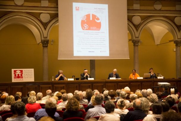 I relatori dell'incontro interreligioso "Le radici della paura"