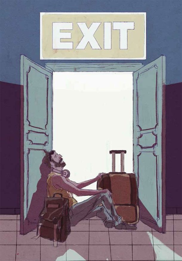 Exit graphic novel