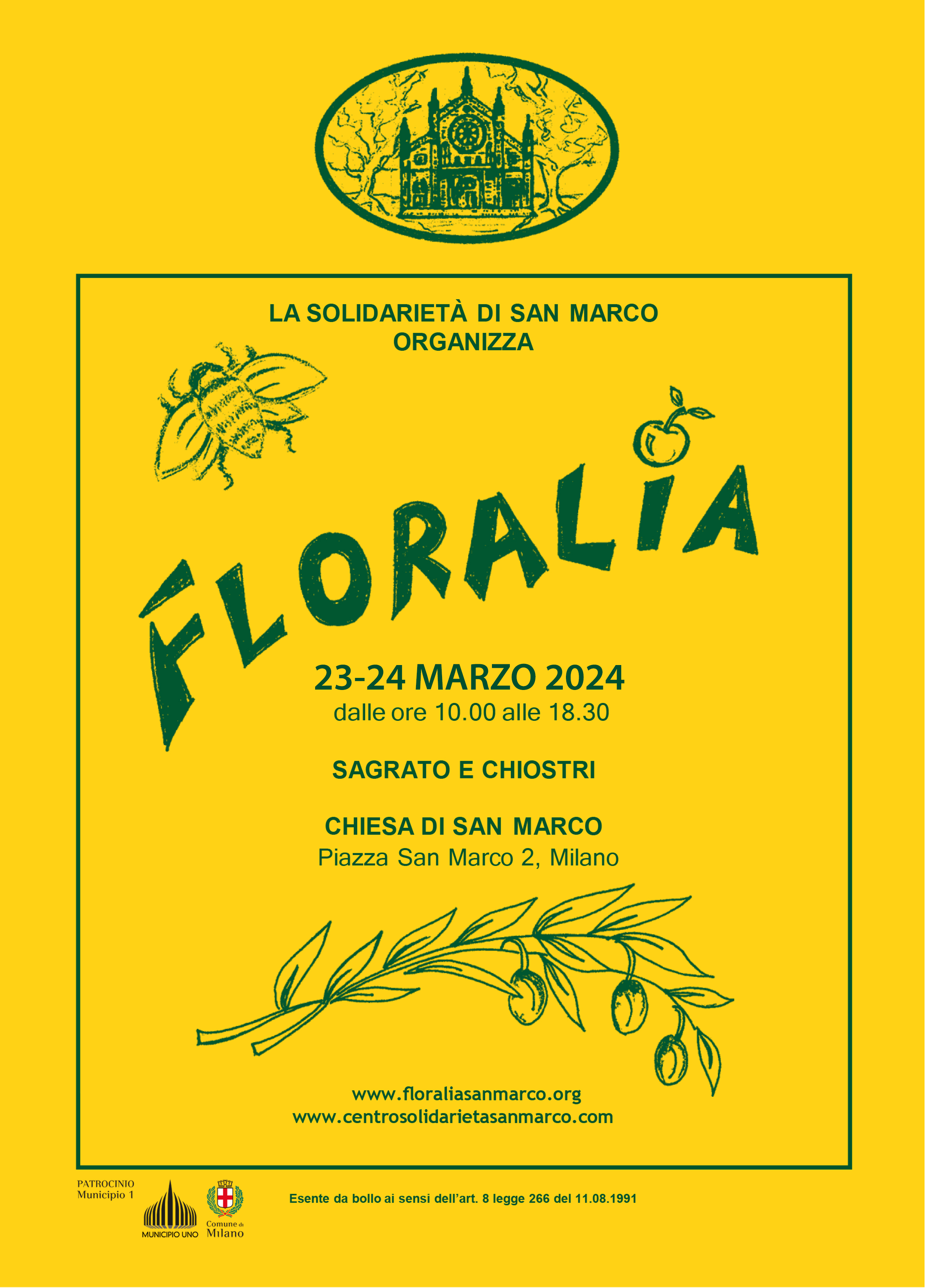 locandina floralia